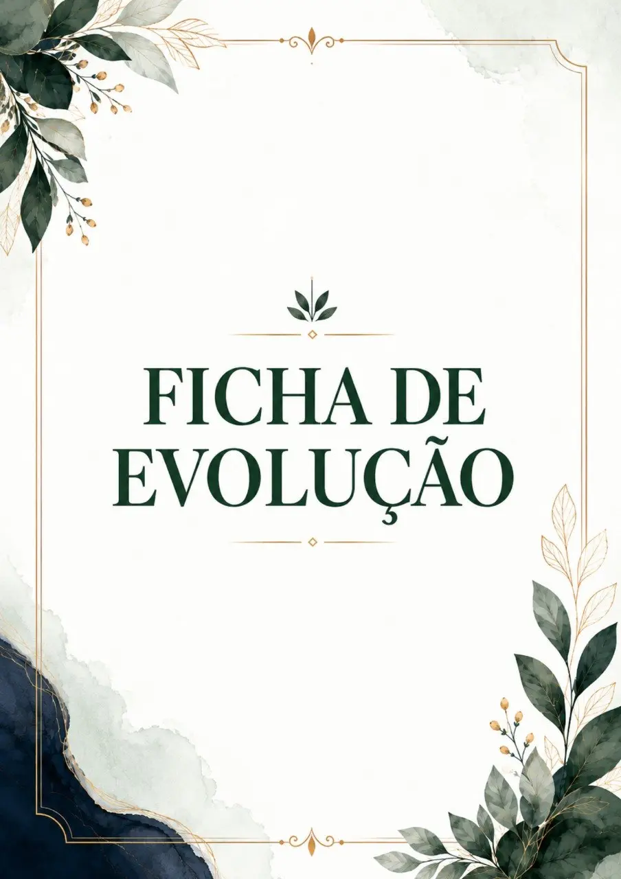 Ficha de Evolução Editável